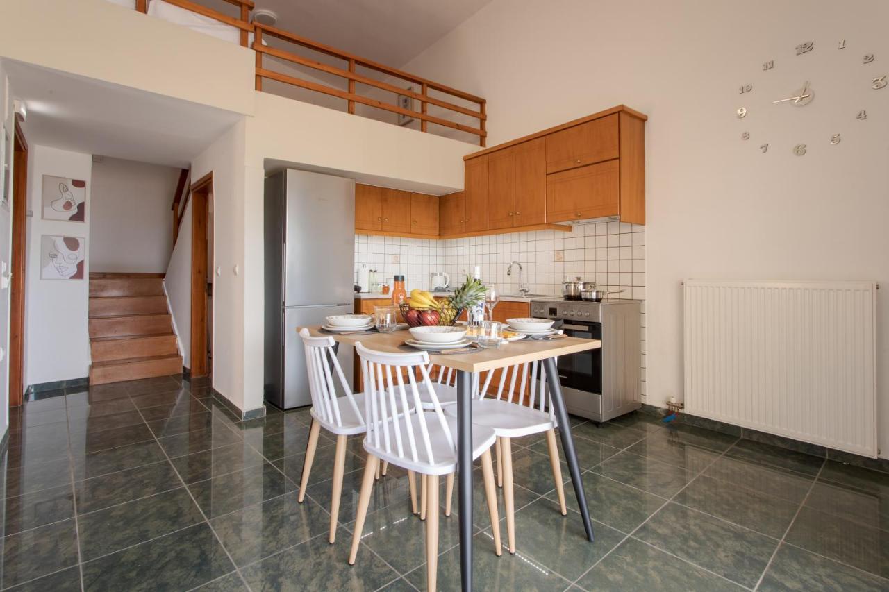 Themis City Apartment Kíssamos Eksteriør billede