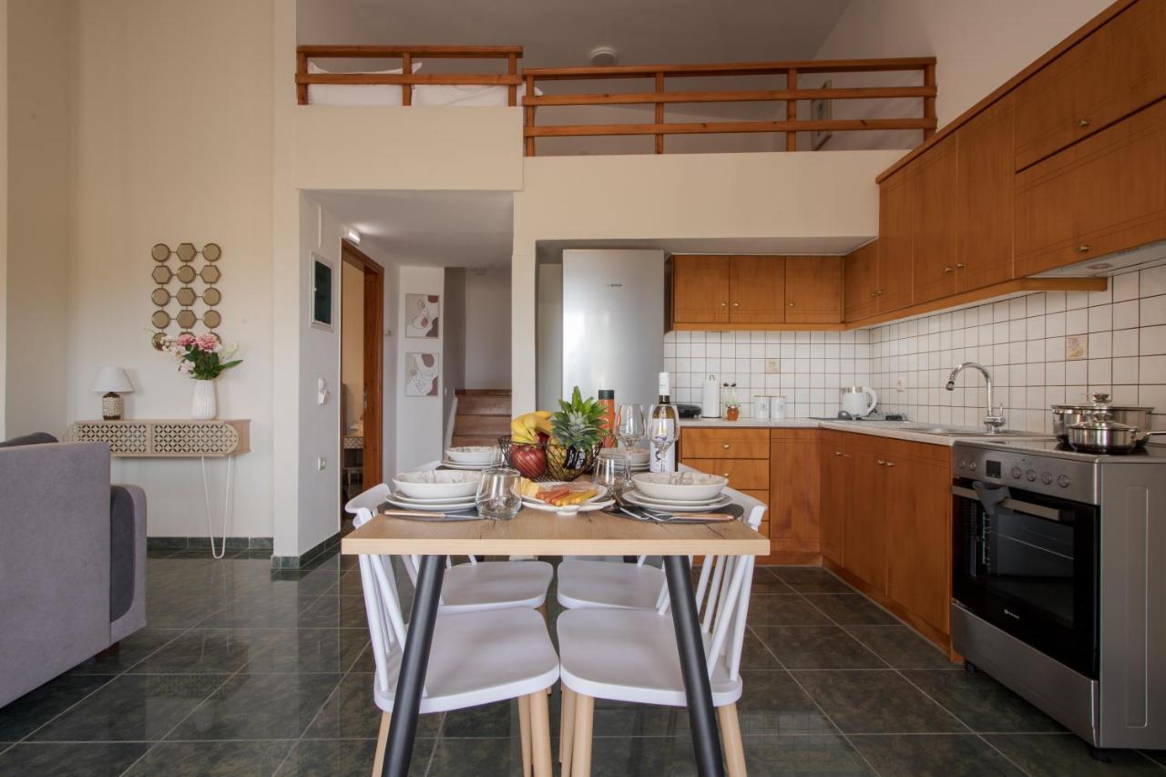 Themis City Apartment Kíssamos Eksteriør billede