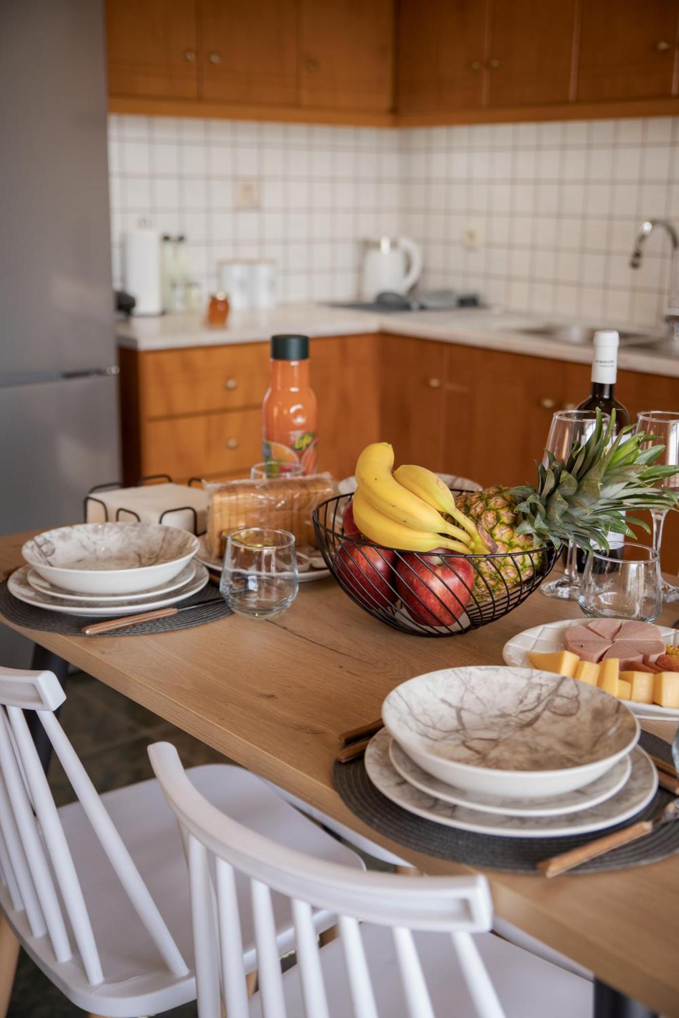 Themis City Apartment Kíssamos Eksteriør billede